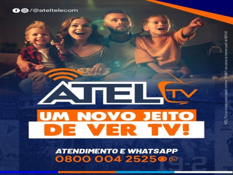 "Quer internet de verdade? Vem pra ATEL!